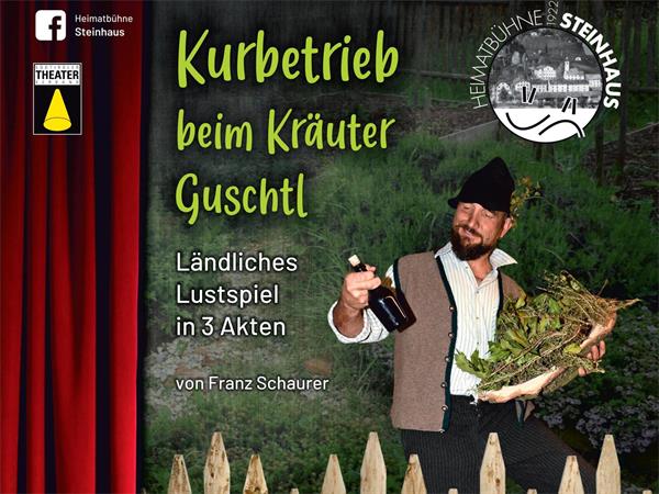 Foto für Kurbetrieb beim "Kräuter Guschtl"- Theateraufführung der Heimatbühne Steinhaus